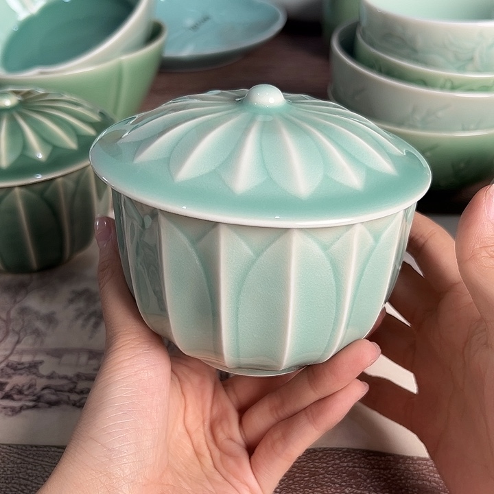 小米茶器龙泉青瓷