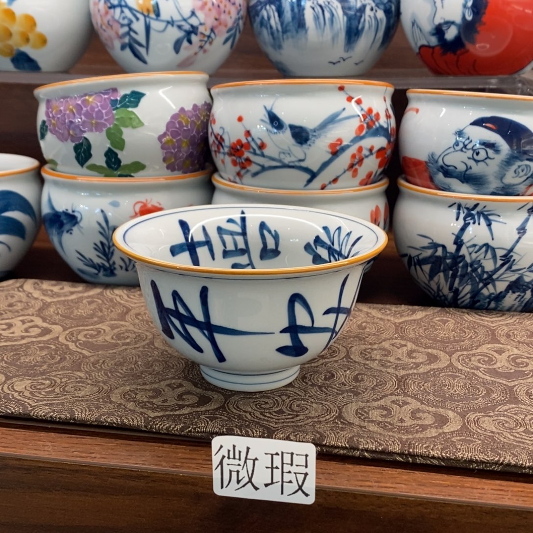 釉下彩手工绘制手工绘制