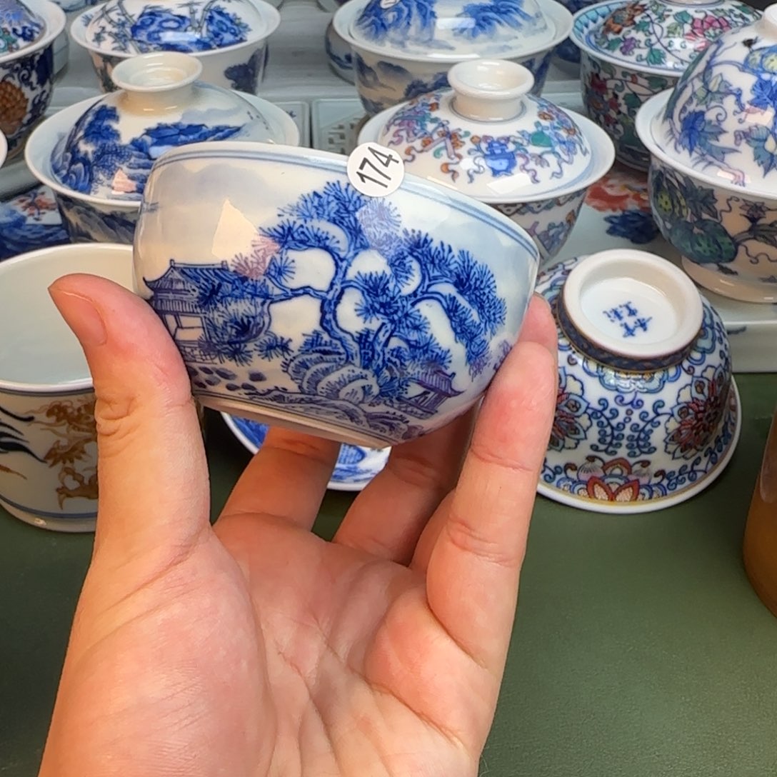 彦祖纯手工手绘茶具174