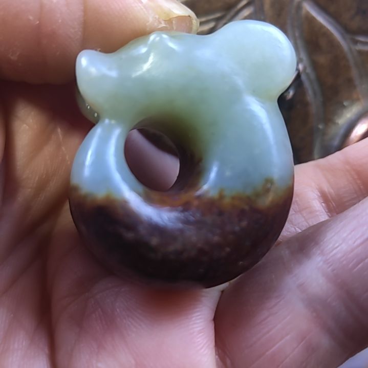 摆件清**然铜器杂件摆件茶宠物店