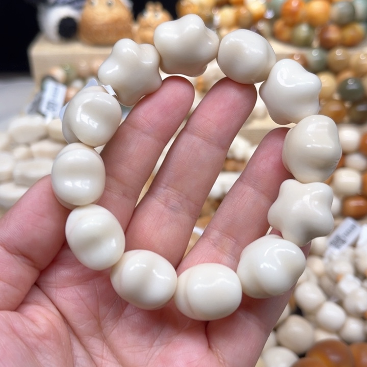 菩提根/象牙果手串胖嘟嘟全品爱心1-16-46