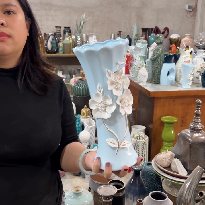 摆件高度30厘米口径12厘米微瑕捡漏