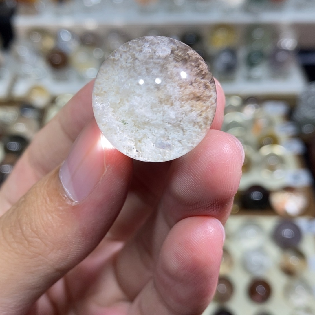 未镶嵌珠宝半成品水晶22.2m