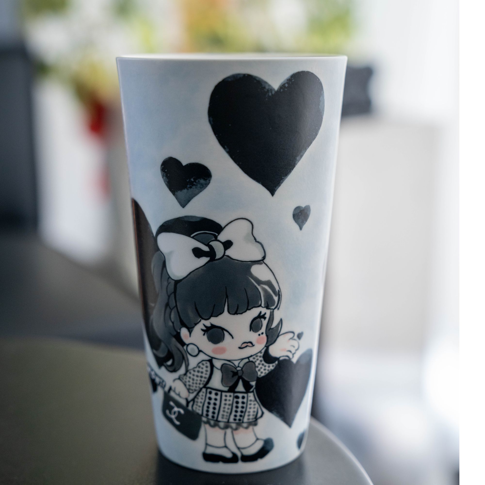 景德镇釉下彩手绘设计师款陶瓷