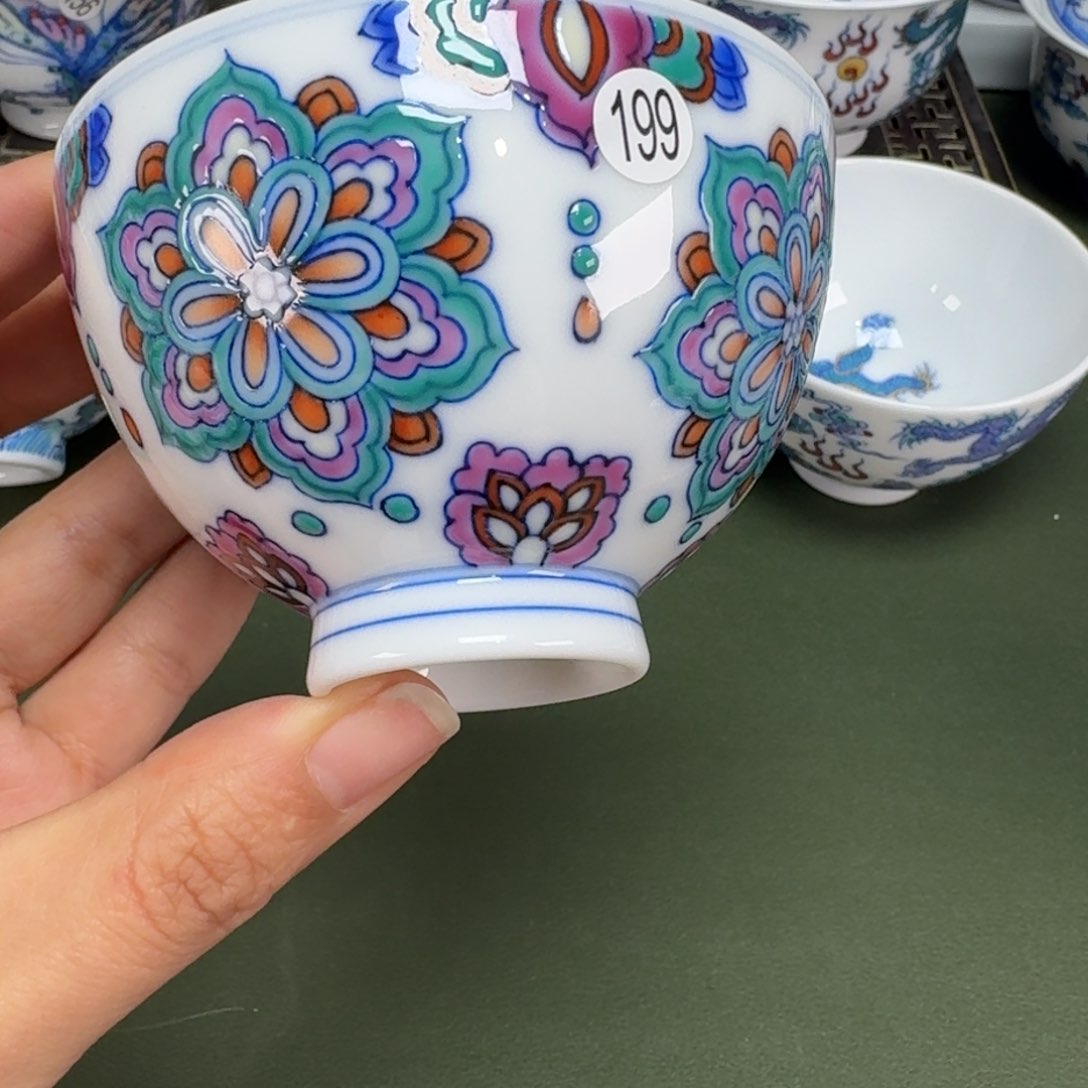沙沙手工手绘茶具199