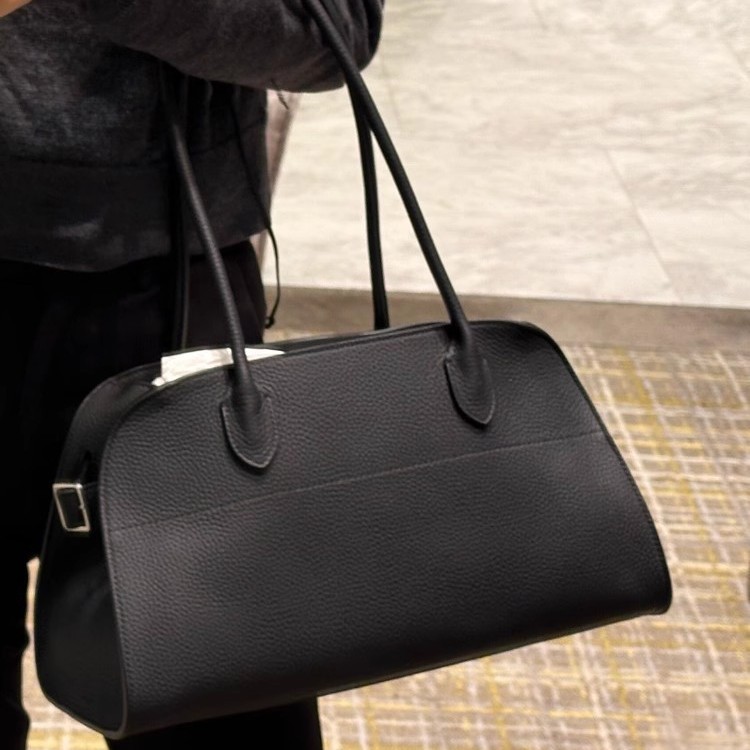 TR-头层牛皮手托特董洁同款大容量腋下包包女款爆款2025新款