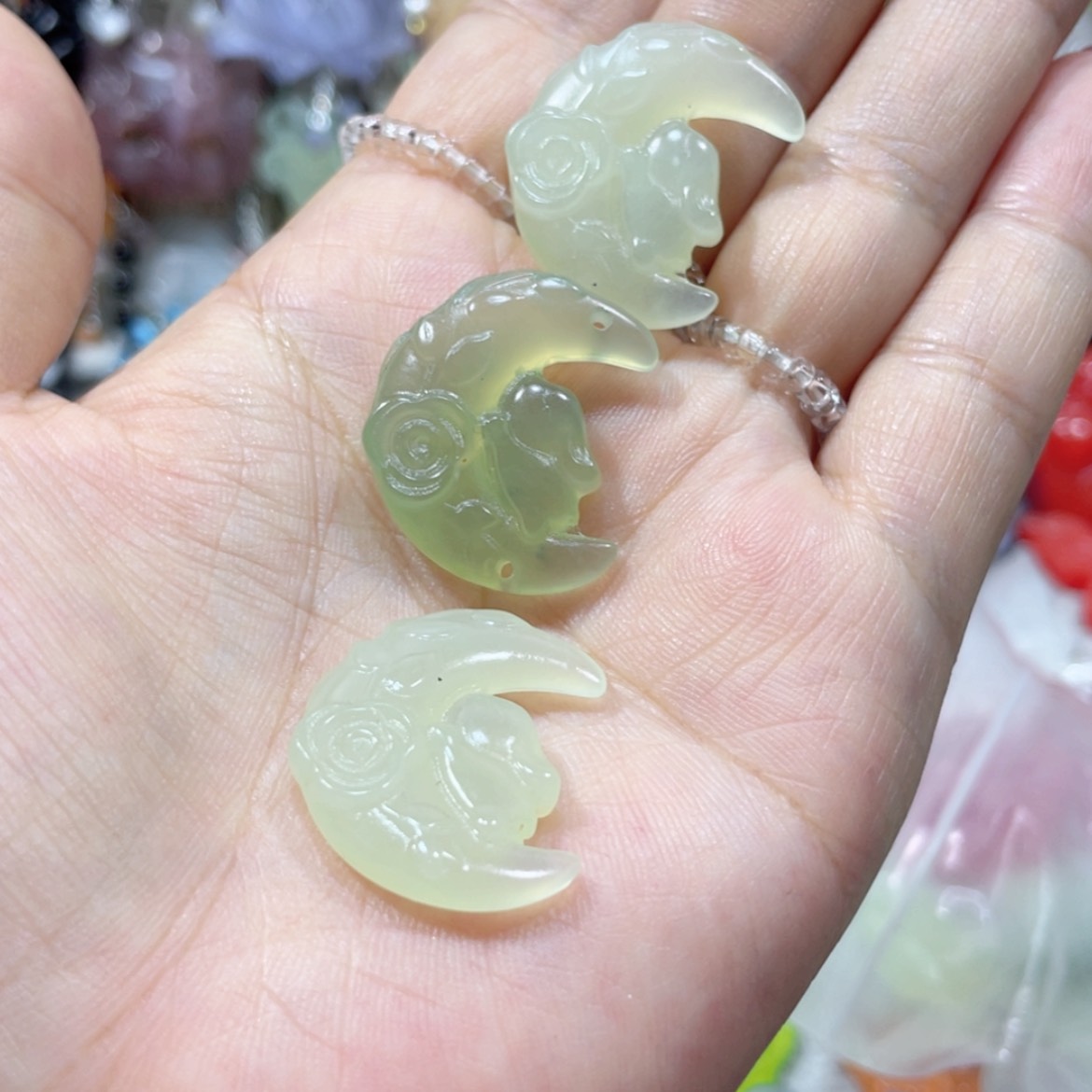 【闪购商品】未镶嵌岫玉颈饰7任选一个