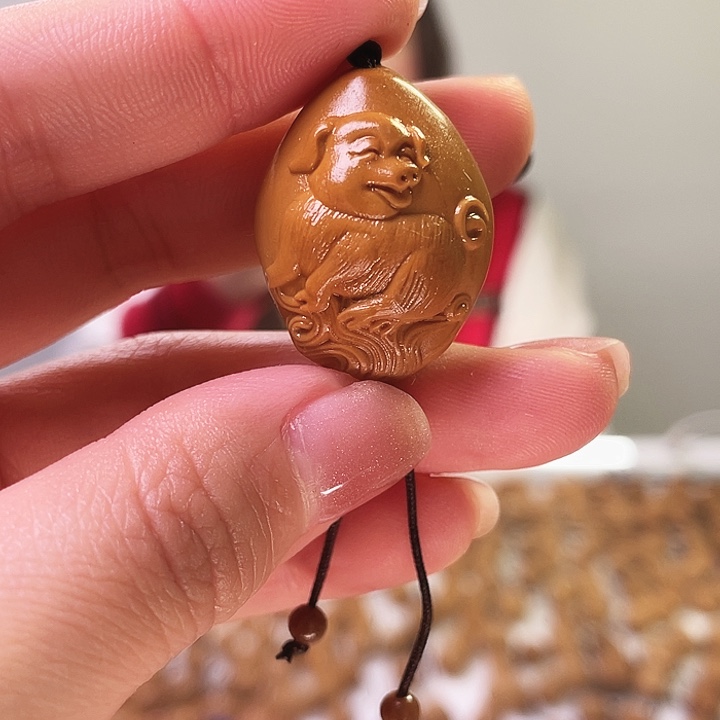 橄榄核手串/手链橄榄核猪