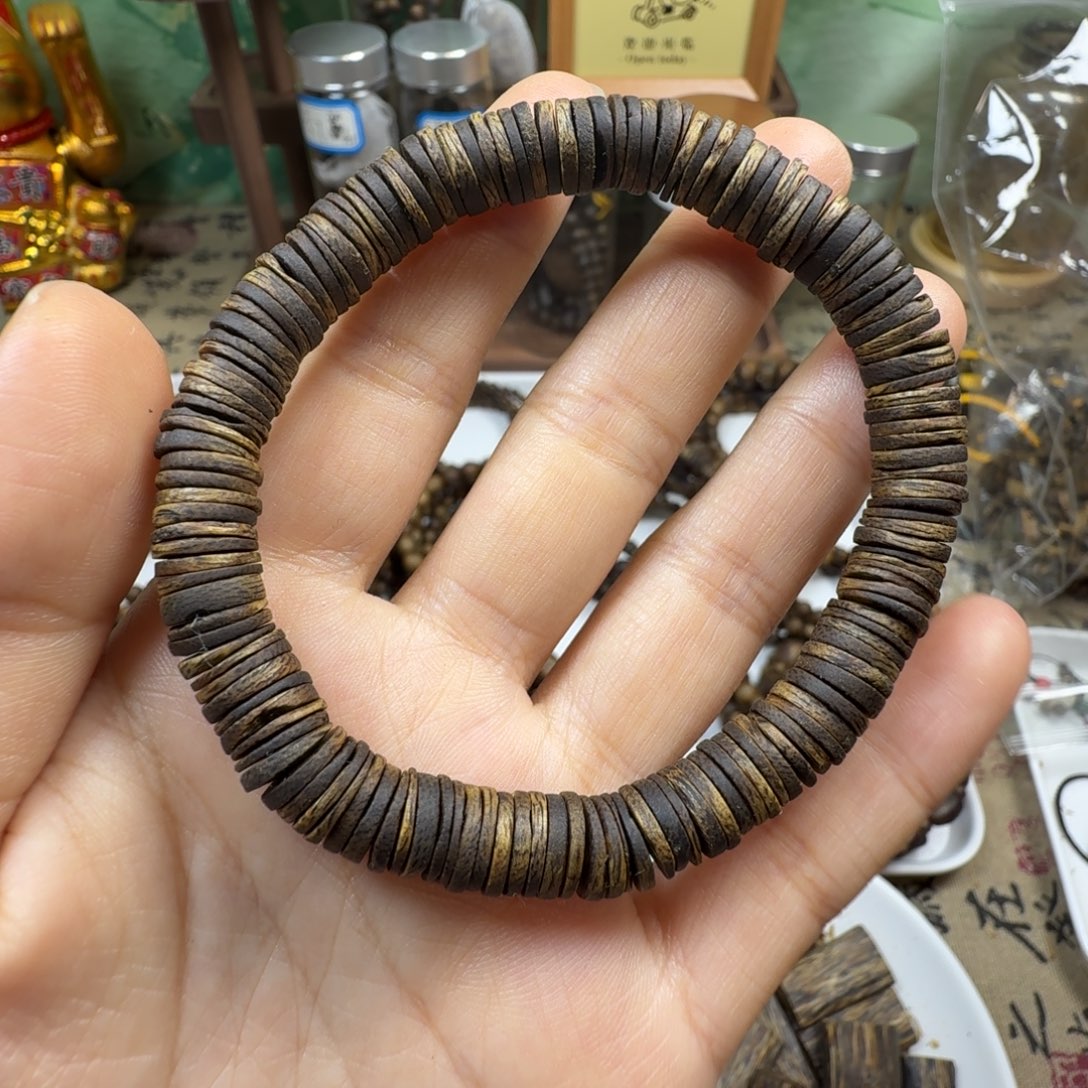 沉香沉香碎屑卡8沉水片片珠