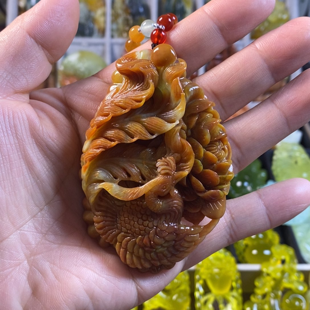 合金蛇纹石玉颈饰用****5