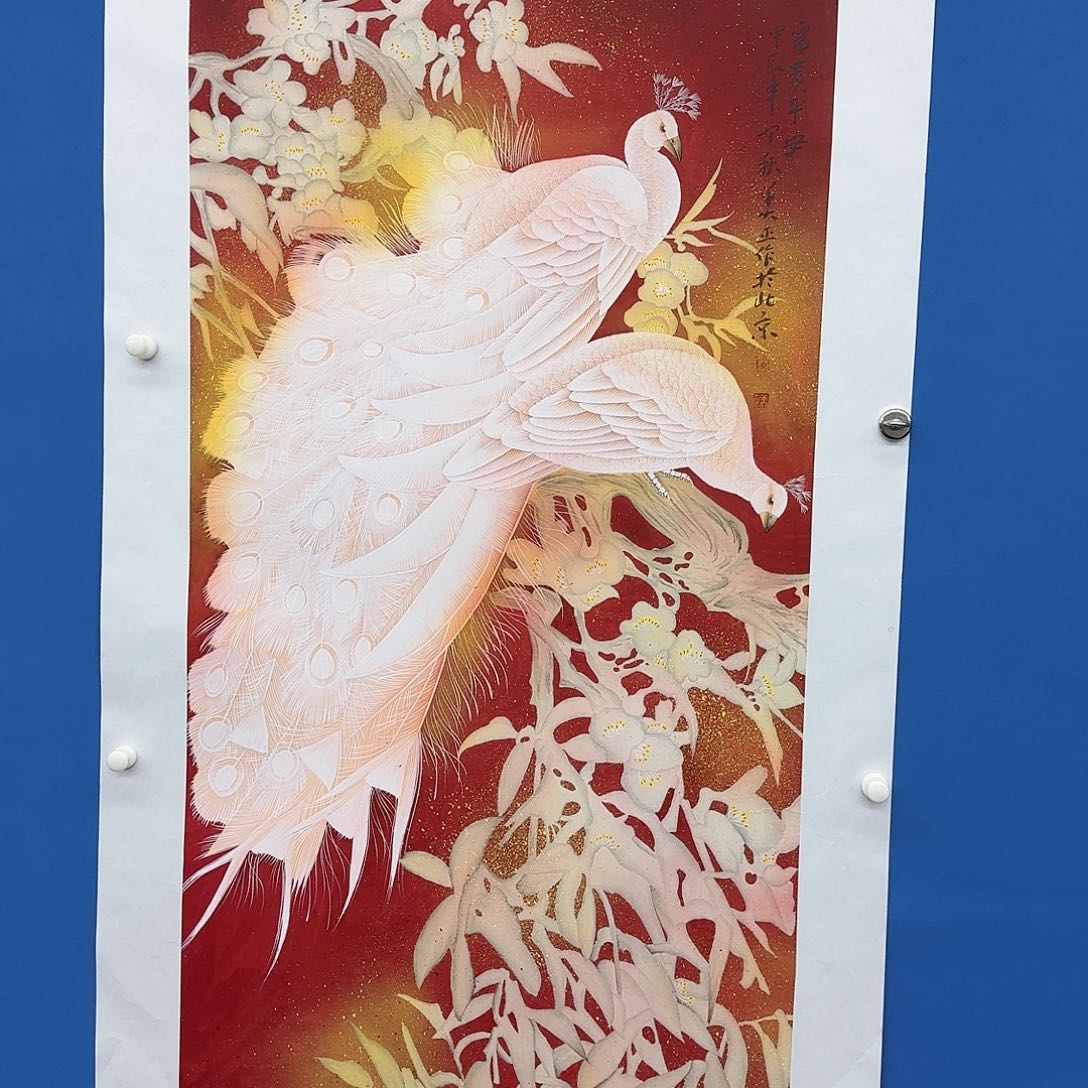 国画多次参加国内外重大