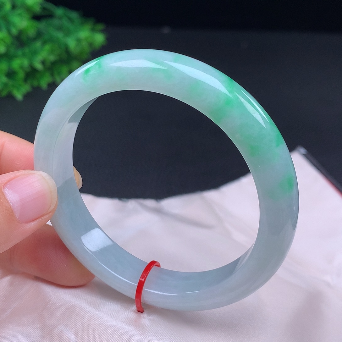 翡翠未镶嵌手镯59圈口431601