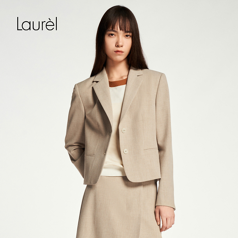 【粉丝专享】Laurel新款收腰短款西装女LWL353T01700