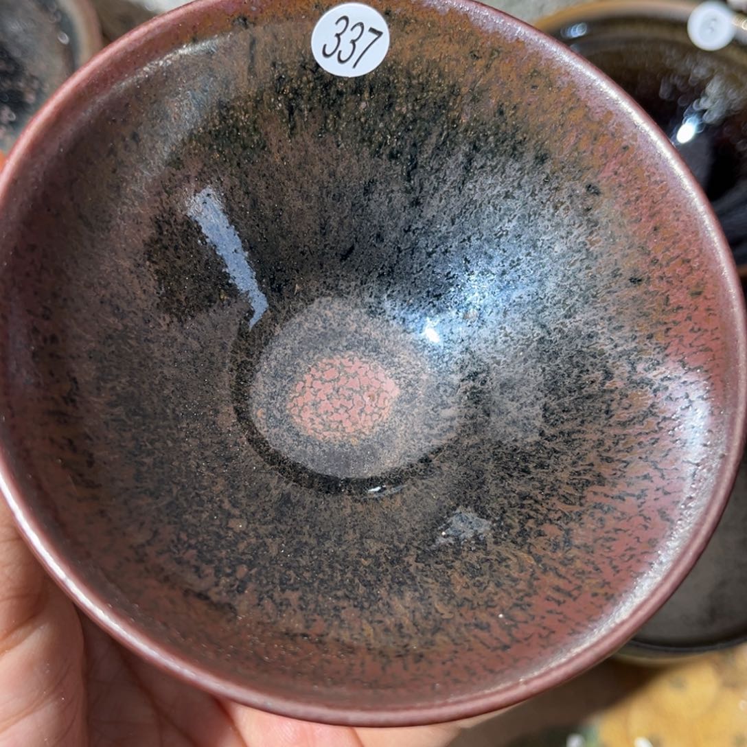 茶盏义兴龙窑坚持真柴落灰烧