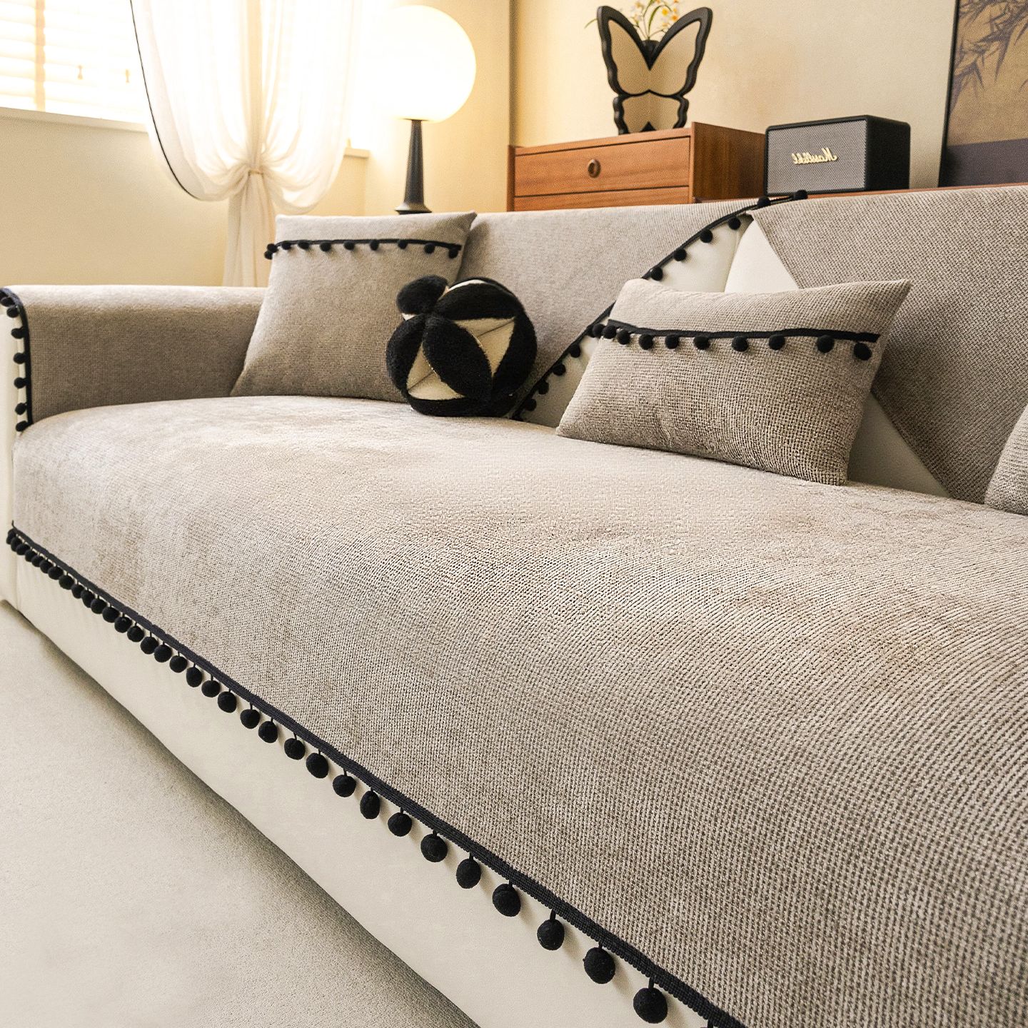 麦颜防水隔尿沙发垫四季通用2025新款防滑沙发坐垫防猫抓不粘毛