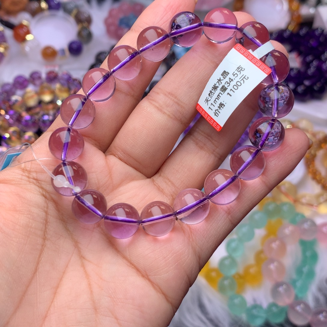 东***姐水晶未镶嵌手链手链