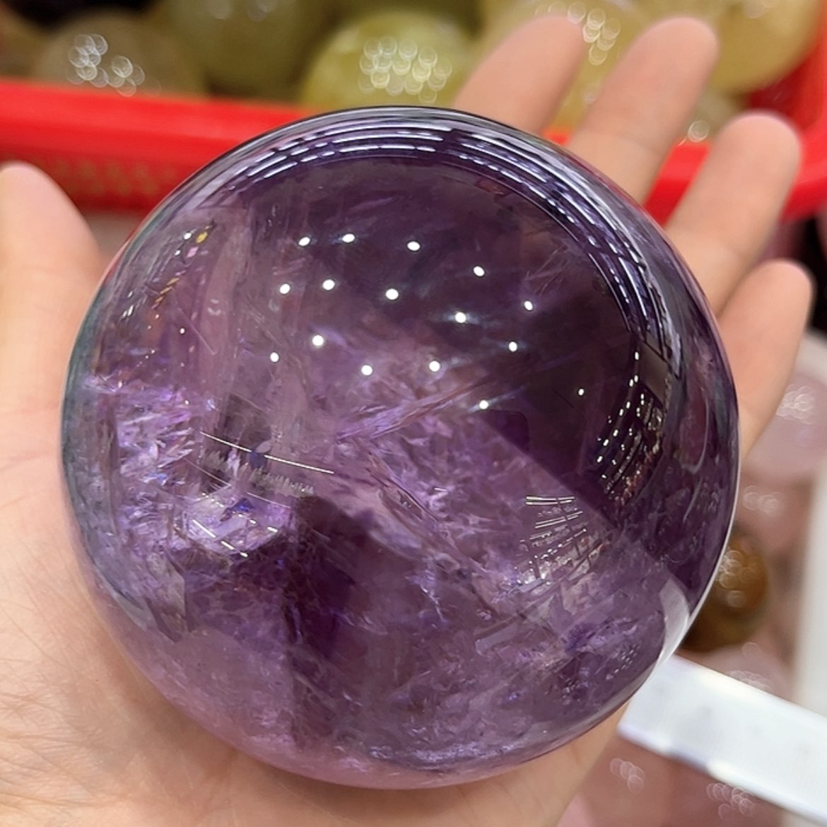 【闪购商品】摆件球未镶嵌水晶