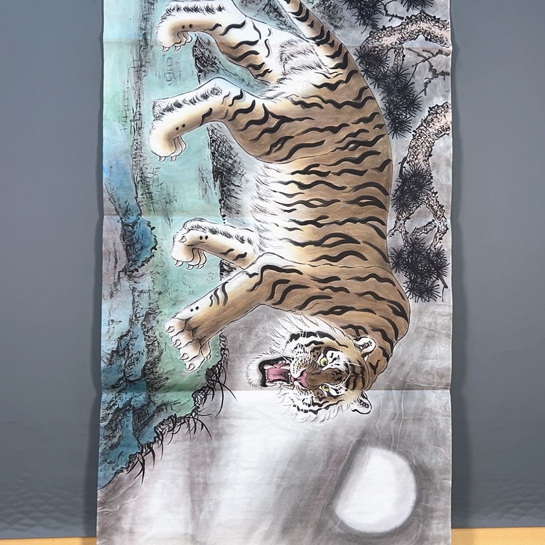 国画387 牡丹一如您飘逸一派