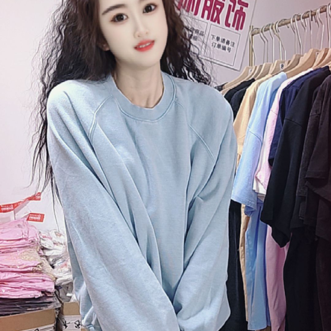 外贸休闲大板女装卫衣067