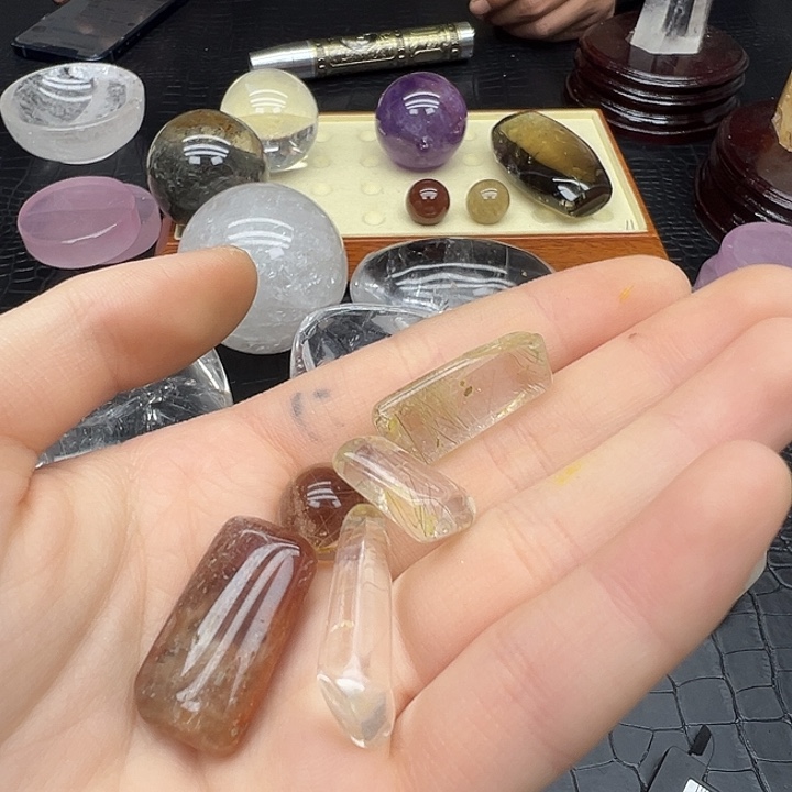 珠宝半成品水晶未镶嵌106水晶