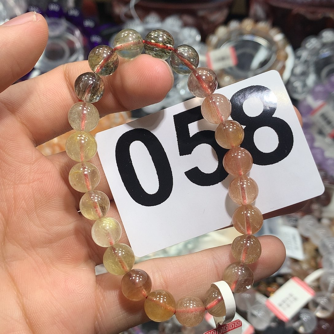 水晶手链未镶嵌天然