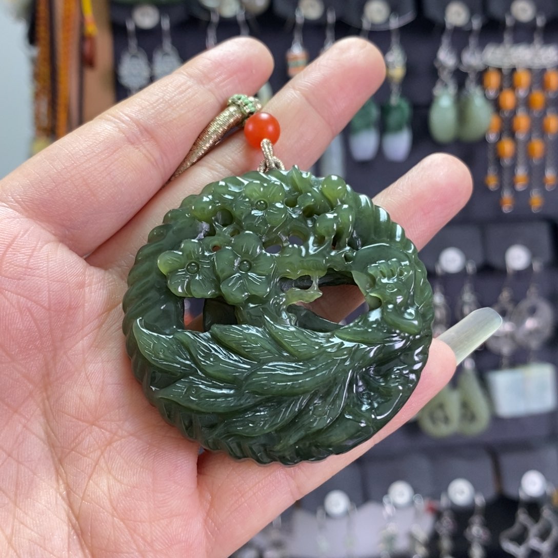 和田玉颈饰未镶嵌阳*X25