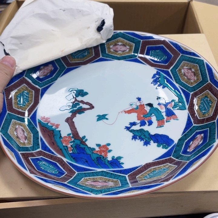 瓷片瓷制作工艺品摆件