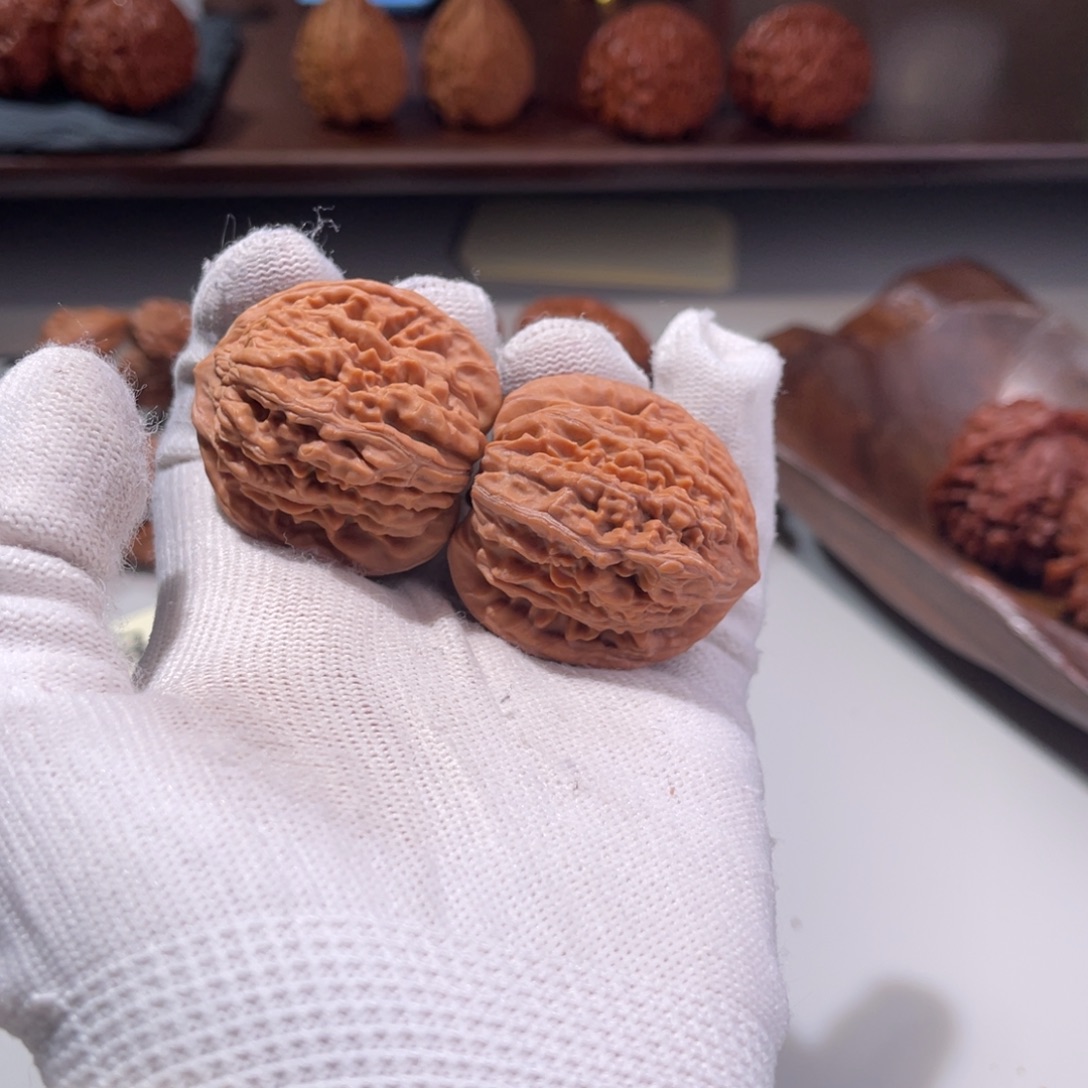 把件文玩核桃37虎头楼全品