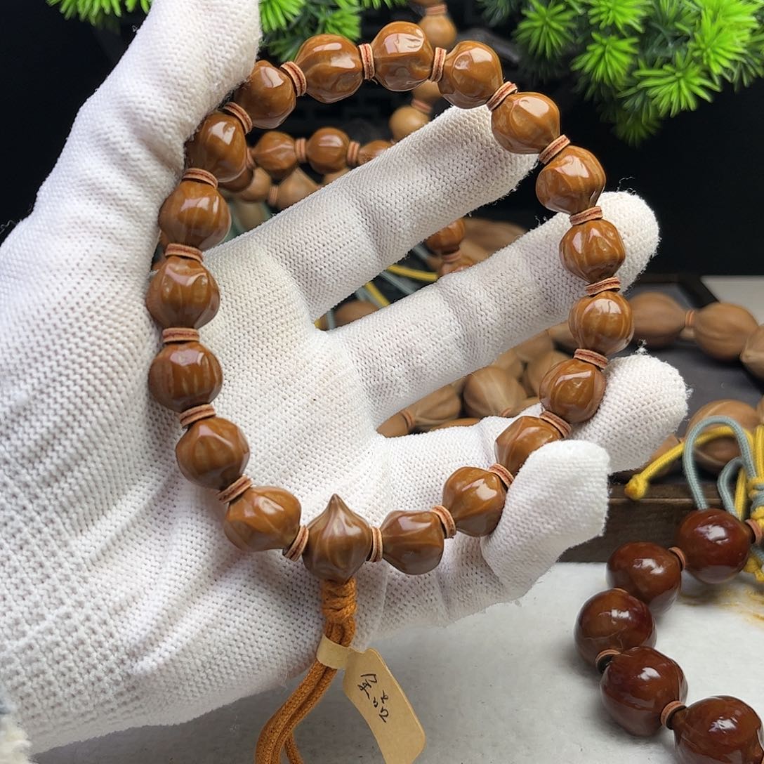 手串/手链橄榄核?****࿐1.3三花铁核