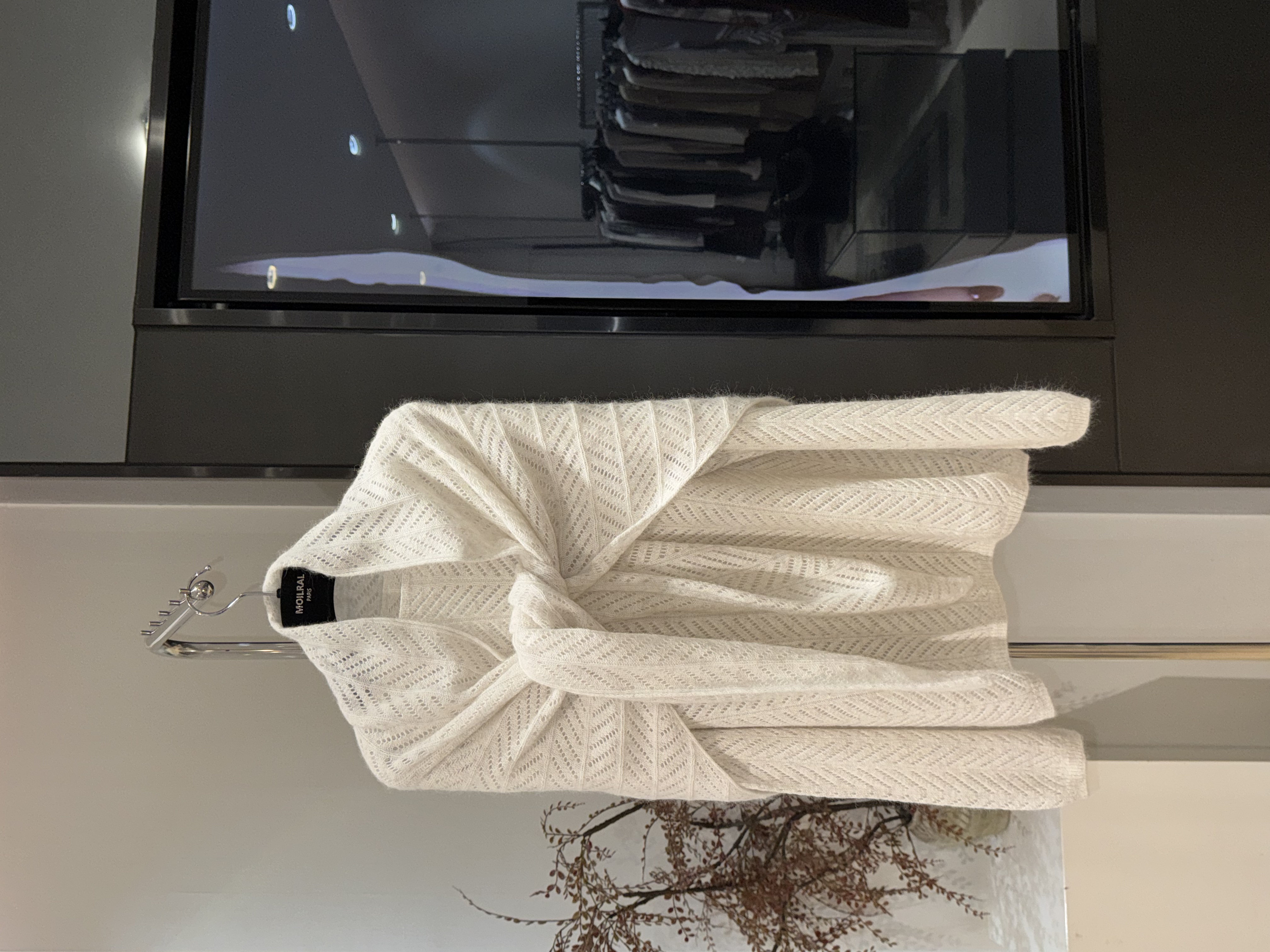 ZZ时尚百搭纯色氛围感中长款披肩真两件长袖X1117