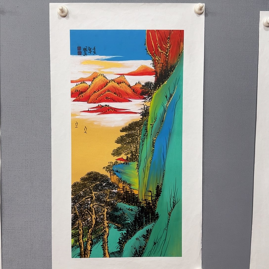 国画国画莫国宾老师精品