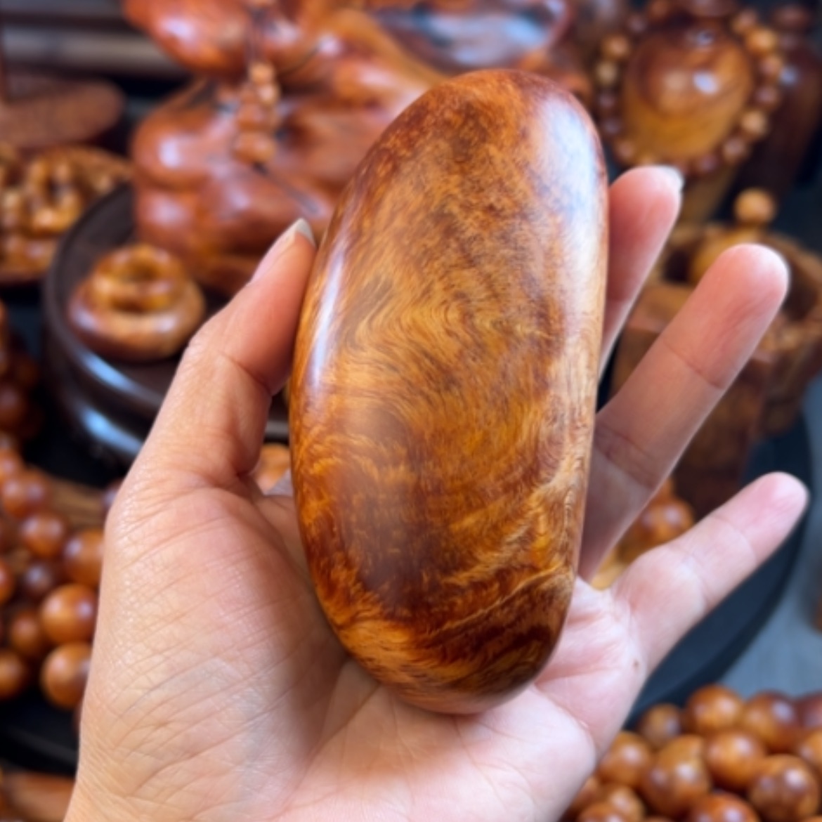 【闪购商品】松木（琥珀木）把件