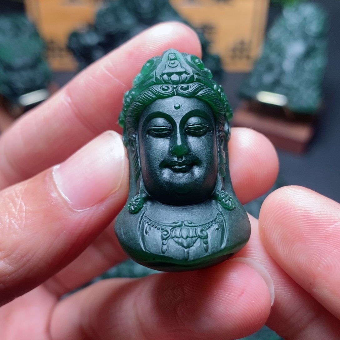 定制翡翠未镶嵌天然A货翡翠S