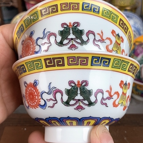 景德镇陶瓷藏式茶碗