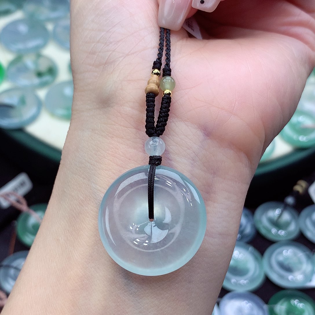 颈饰未镶嵌翡翠编号31尺寸6.5