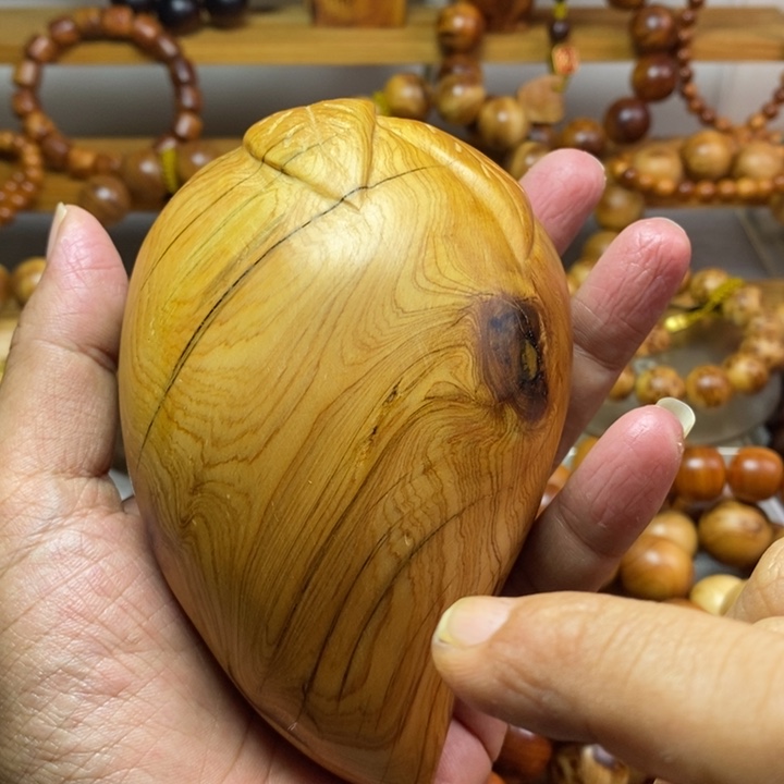 柏木（崖柏）崖柏手把件