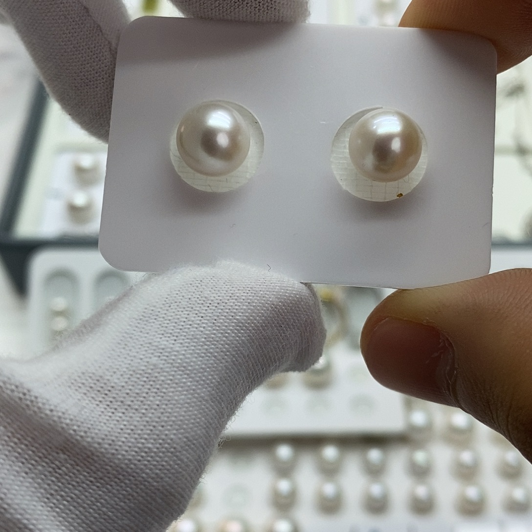 淡水珍珠裸珠未镶嵌9-10