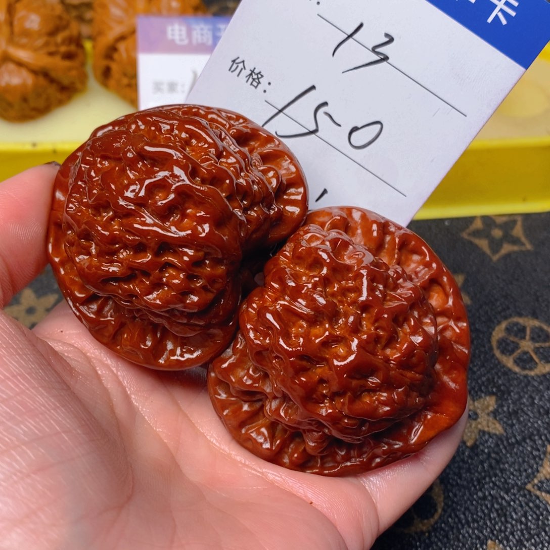 把件文玩核桃官帽
