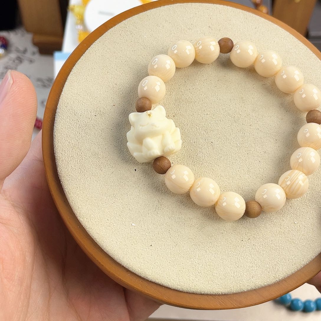 木变石手饰银S925镀金镶嵌