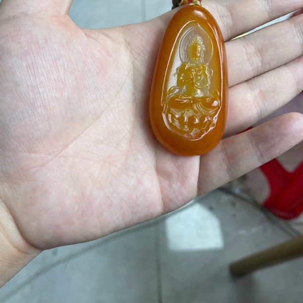 观音挂件和田玉首饰珠宝