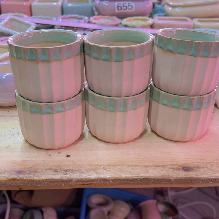 陶瓷花盆当场凑满12包邮