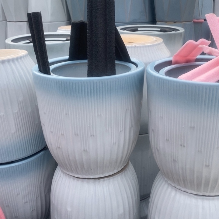 低腰渐变蓝钢琴特大号口40/40