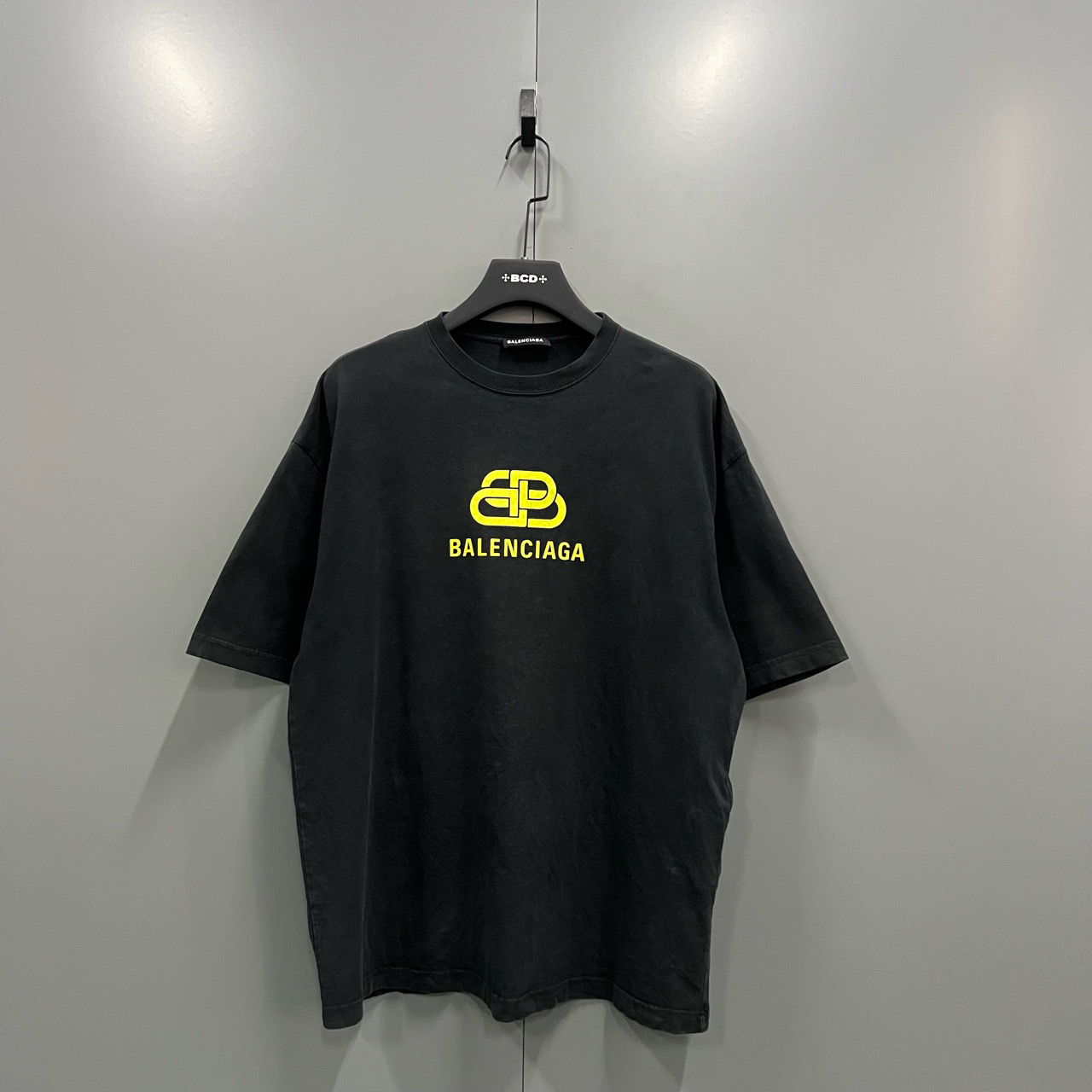 95新 Balenciaga/巴黎世家 （bb）126 锁扣logo短袖 S码/5800