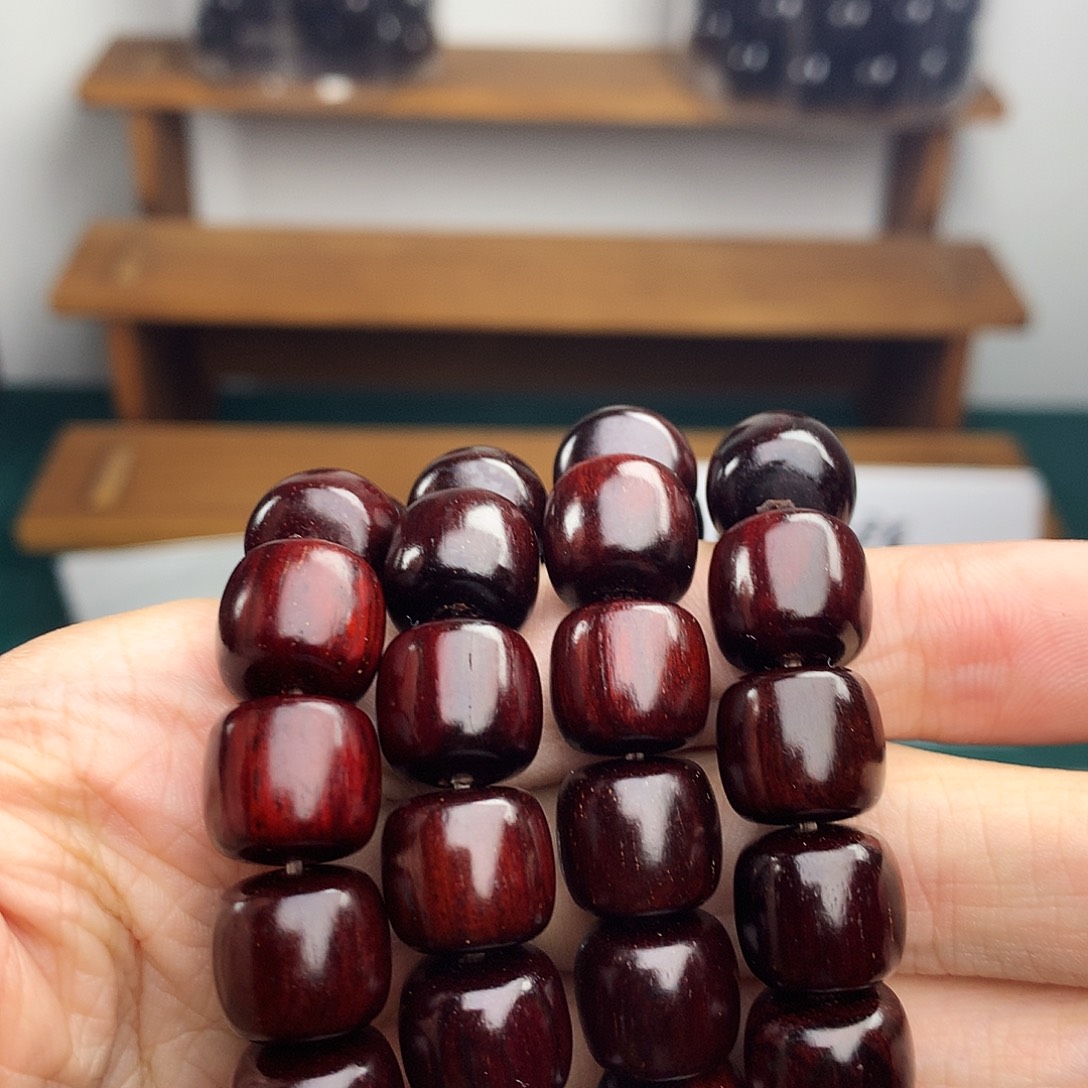 木***！檀香紫檀（小叶紫檀）手串/手链12老型