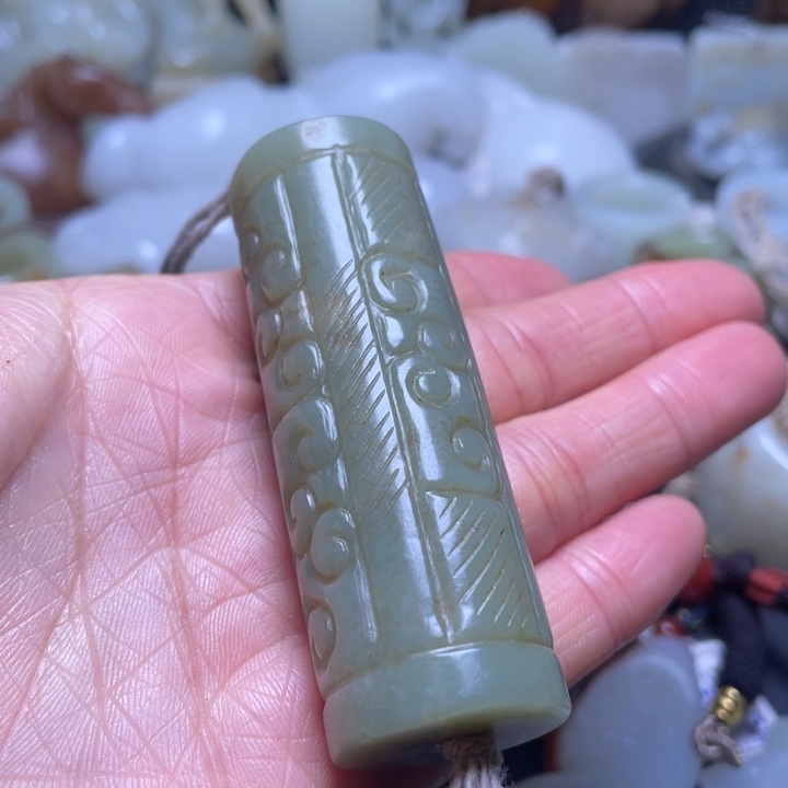 和田玉挂件未镶嵌