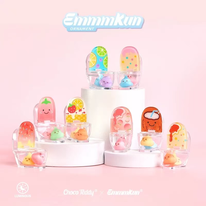 【踩后两位】Emmmkun元气果啵迷你马桶系列 正品潮玩盲盒