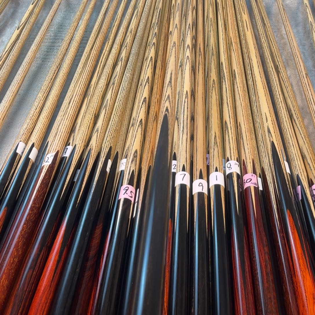 九***少长款白蜡木中式黑八黑通