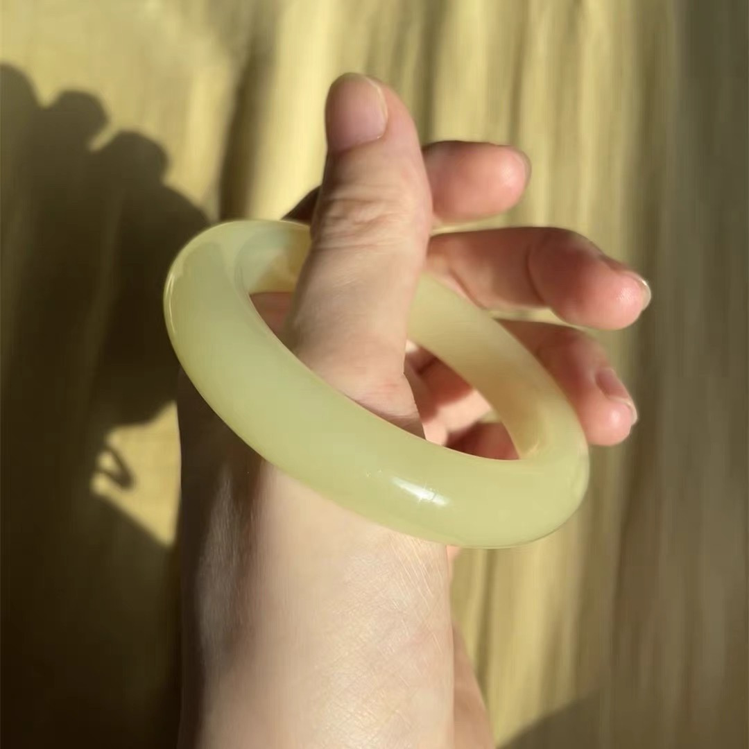 天然辰砂【桃喜】精品文玩手镯H-0052