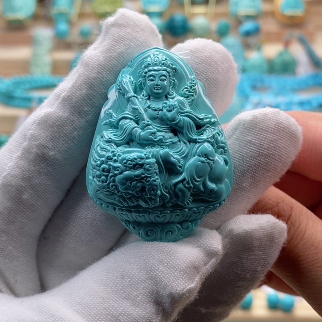 绿松石珠宝奇石未镶嵌