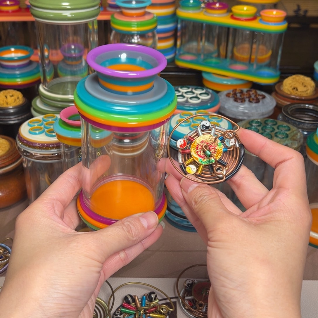 三代喇叭紫色口彩色山鬼按图发货